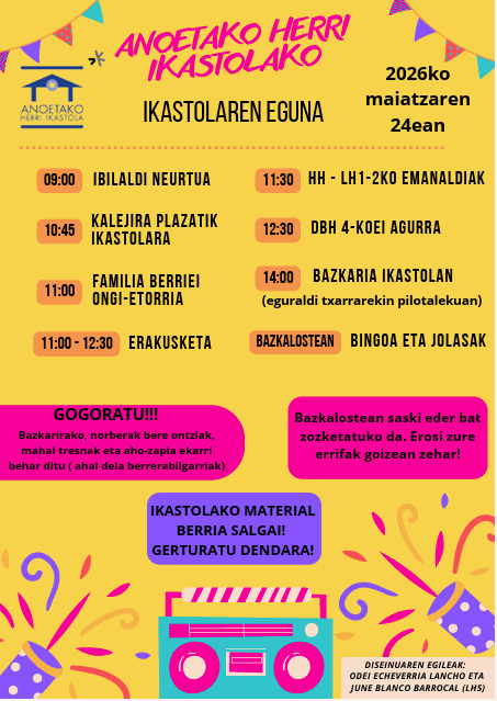 Ikastolaren Eguna 2026