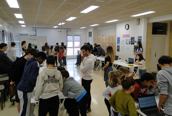 Itsastola saioa DBH3koen eskutik