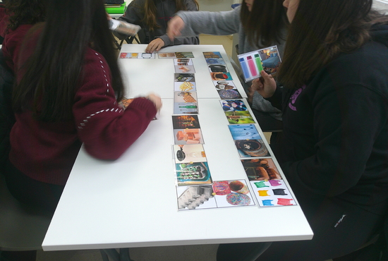 Ikasleak dinamiketan lanean