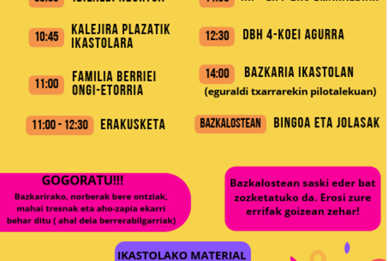 Ikastolaren Eguna 2026