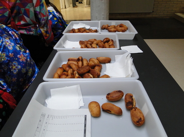 Txistorra pintxoan Ostegun Gizenean