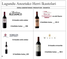 Gabonetako eskaintza