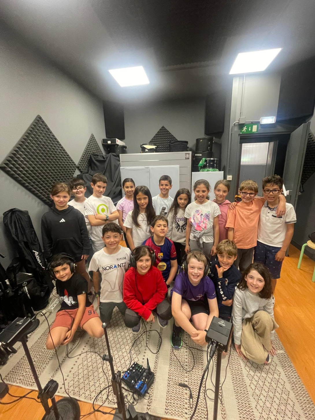 Musika estudioan grabaketa